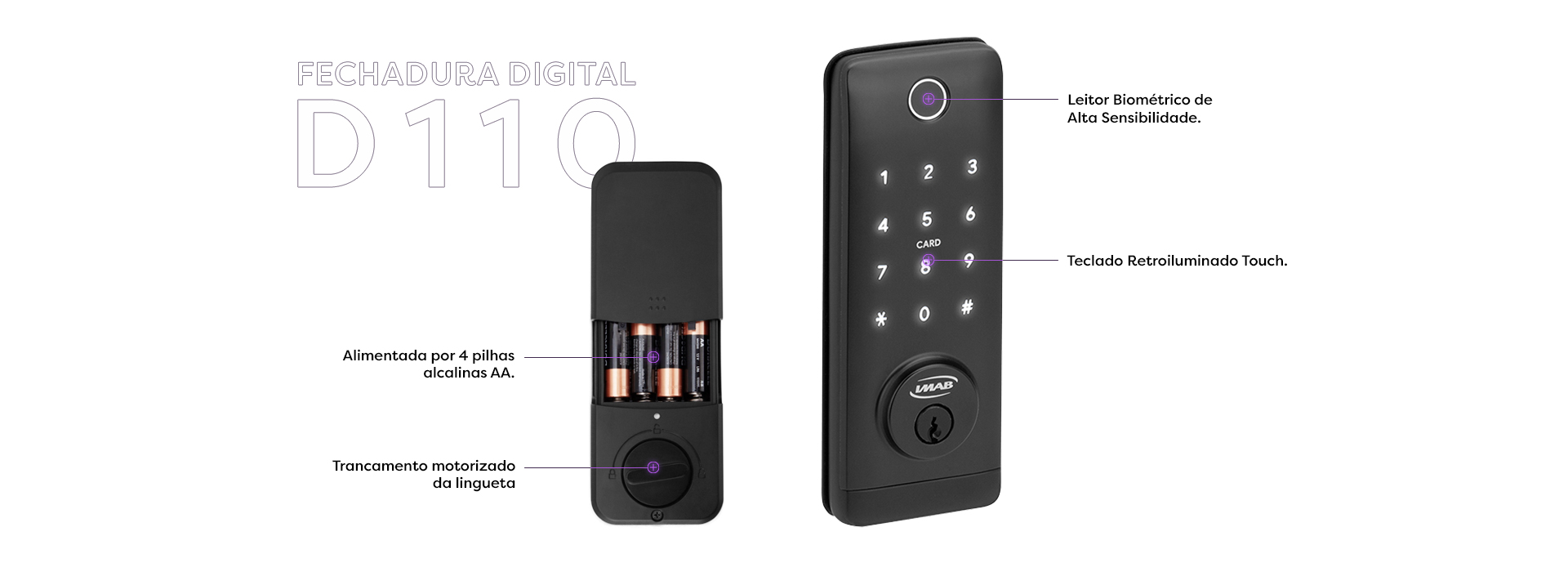 Fechadura Digital D110