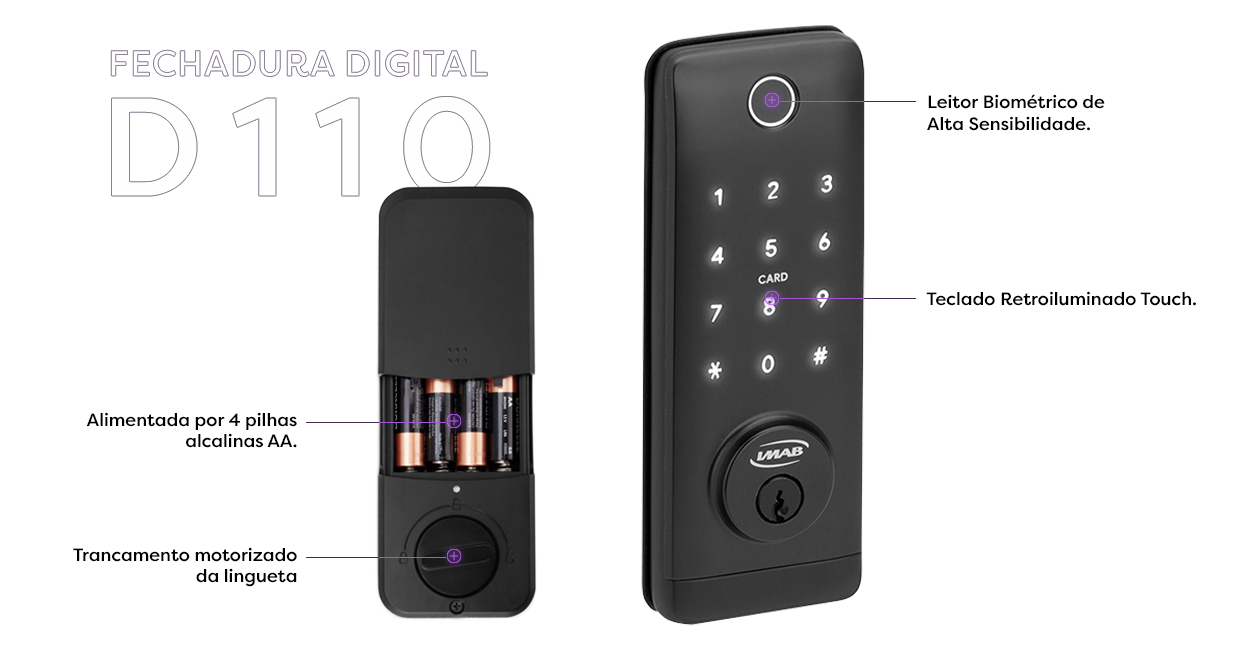 Fechadura Digital D110
